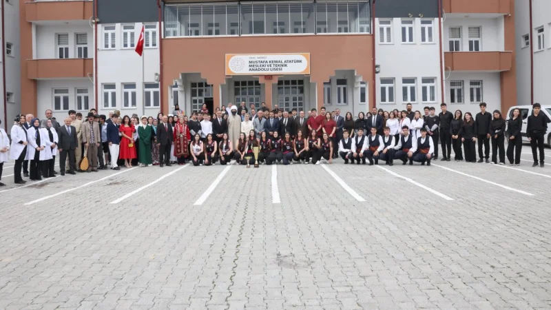 Sivas'ta Mesleki ve Teknik Anadolu Lisesi'ne Yeni Kültür ve Sanat Alanları