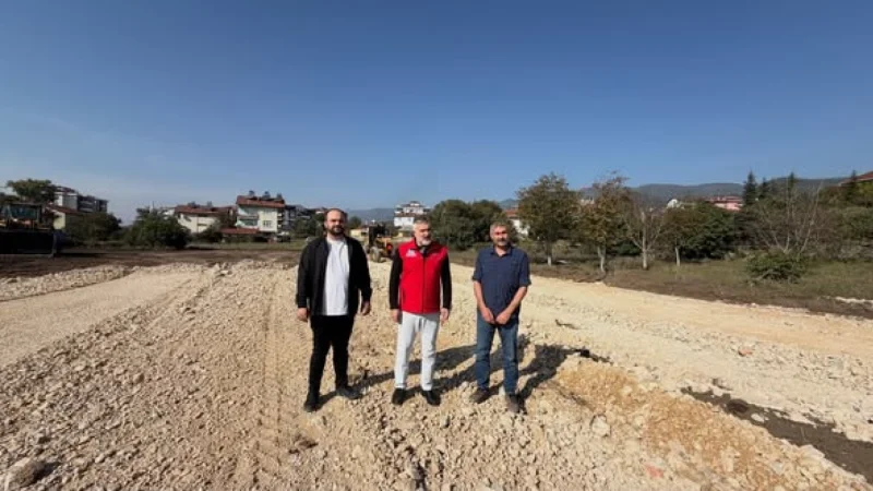 Tokat Niksar'da Yeni İmar Yolu Çalışmaları Sürüyor