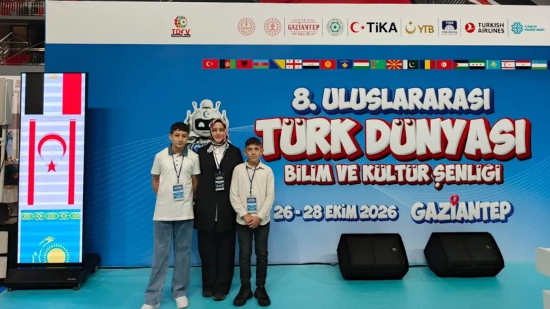 Tosya BİLSEM, Uluslararası Bilim Şenliği'nde Kastamonu'yu Temsil Etti