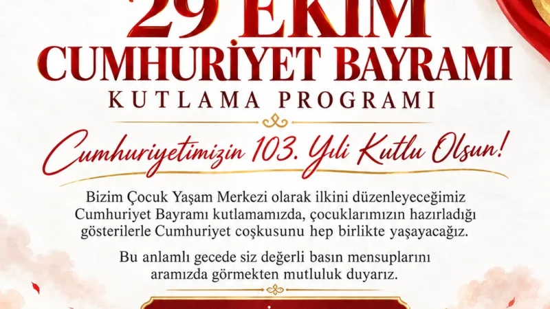 Trabzon'da Bizim Çocuk Yaşam Merkezi'nden Cumhuriyet Bayramı'na Özel Gösteri