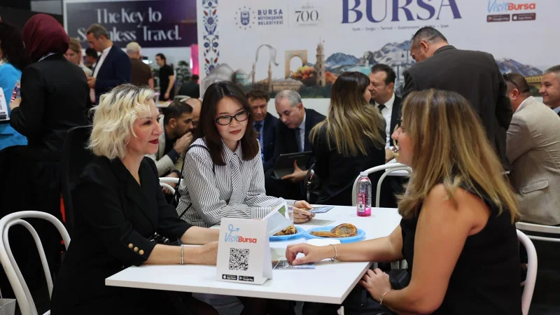 Uluslararası Antalya Turizm Fuarı'nda Bursa Stantına Yoğun İlgi