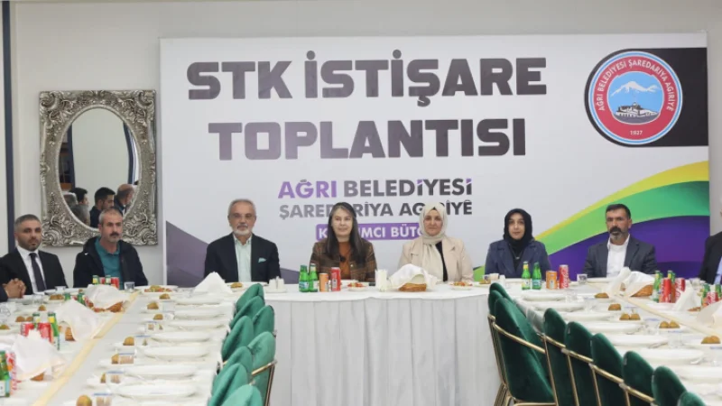 Ağrı Belediyesi'nden Sivil Toplum Kuruluşlarıyla İstişare ve Katılımcı Bütçe Buluşması