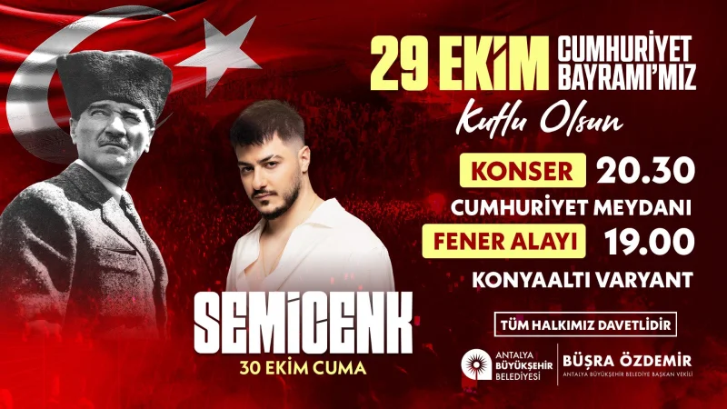 Antalya'da Fener Alayı ve Semicenk Konseri Olumsuz Hava Koşulları Nedeniyle Ertelendi
