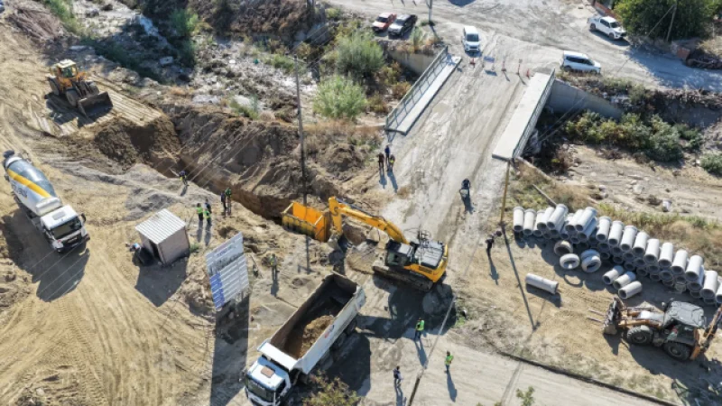Aydın'da 1,3 Milyar Liralık Altyapı Yatırımı Sürüyor