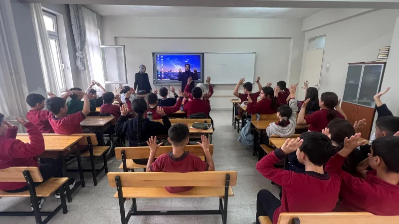 Bartın'da öğrencilere çevre bilinci ve sıfır atık eğitimi verildi