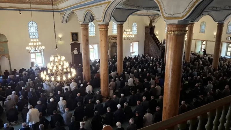 Çorum'da 29 Ekim Cumhuriyet Bayramı Kapsamında Şehitler İçin Mevlit Okutuldu