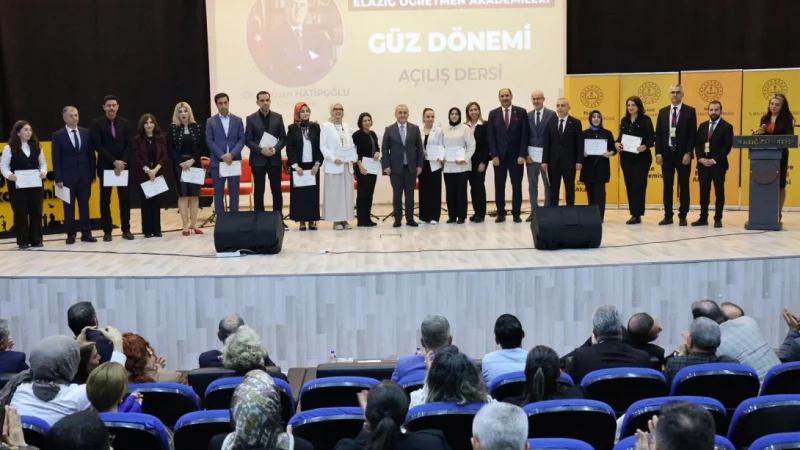 Elazığ Öğretmen Akademileri'nde Güz Dönemi Başladı