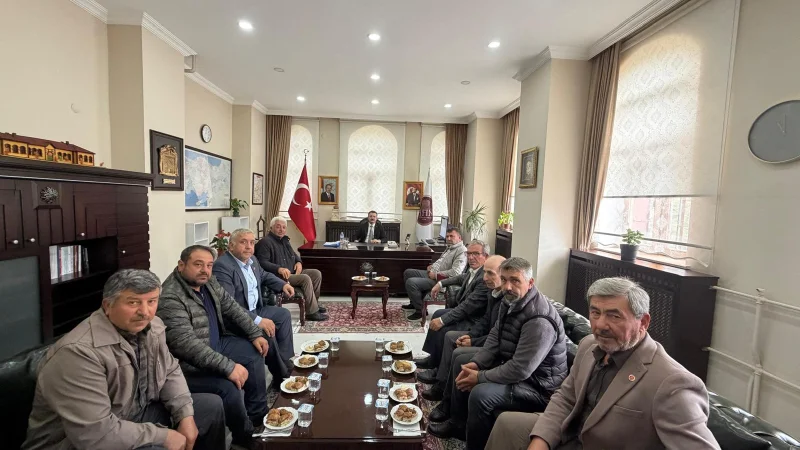 Eskişehir Han'da 19 Ekim Muhtarlar Günü Dolayısıyla Buluşma Düzenlendi