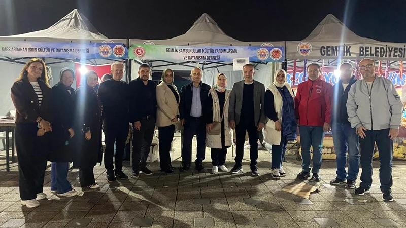 Gemlik'te 11. Hemşehri Dernekleri Festivali Kapılarını Açtı