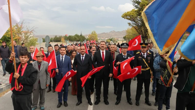 İncesu'da 29 Ekim Cumhuriyet Bayramı Coşkuyla Kutlandı