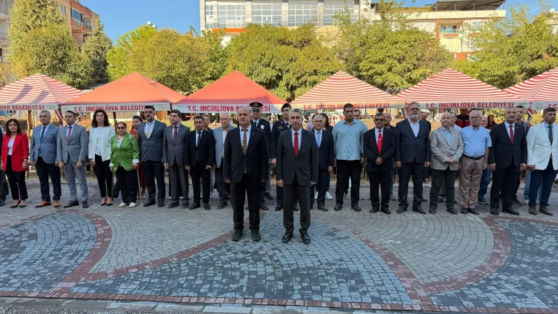 İncirliova'da 19 Eylül Gaziler Günü Törenle Kutlandı
