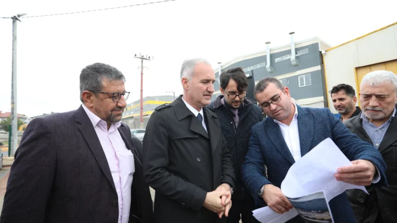 İnegöl'de 32 Araçlık Yeni Mahalle Otoparkı Hizmete Girdi