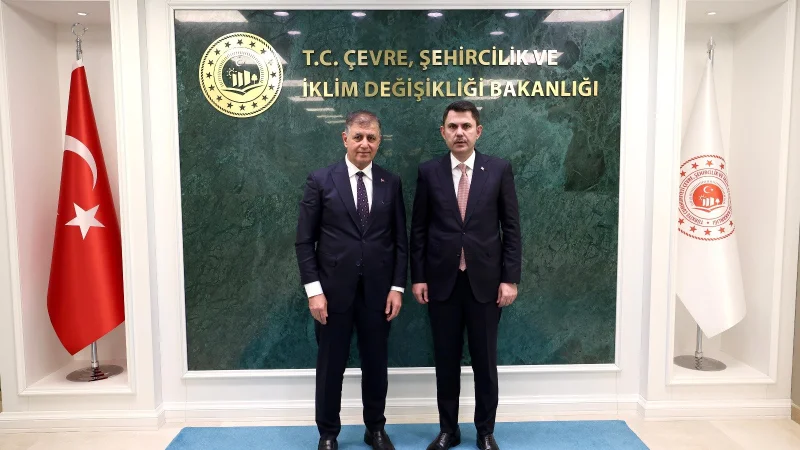 İzmir Büyükşehir Belediye Başkanı Tugay'dan Ankara'da kritik temas: Körfez Eylem Planı masada