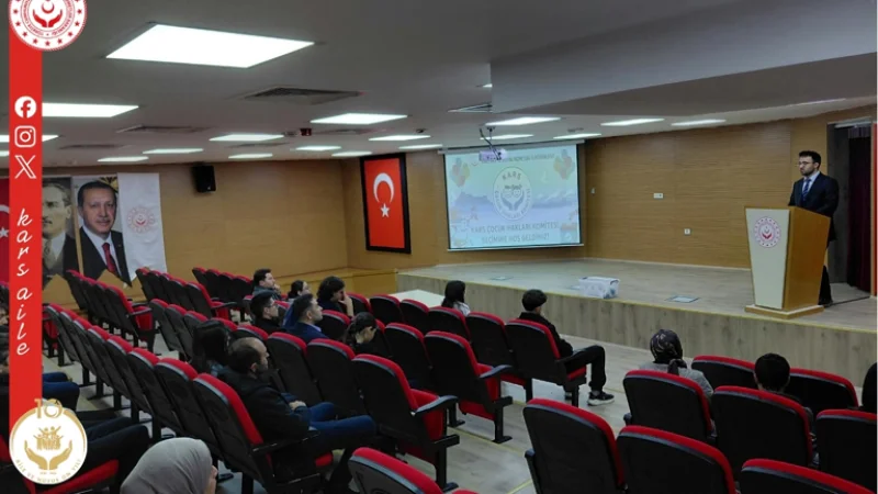 Kars'ta Çocuk Hakları İl Komitesi Temsilcileri Seçimle Belirlendi