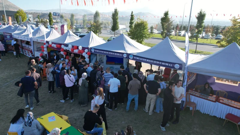 Kayseri'nin Gastronomi Zenginliği KAYMEK Standında Tanıtıldı