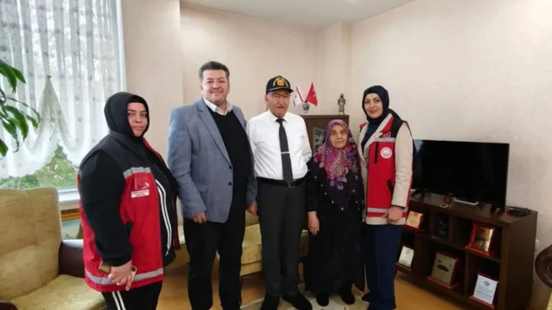 Konya'da Şehit Aileleri ve Gazilere Vefa Ziyareti