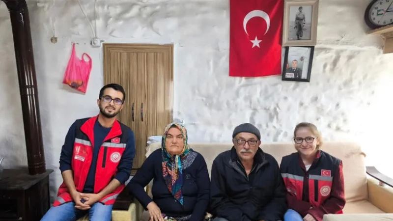 Konya'da Şehit ve Gazi Ailelerine Vefa Ziyareti