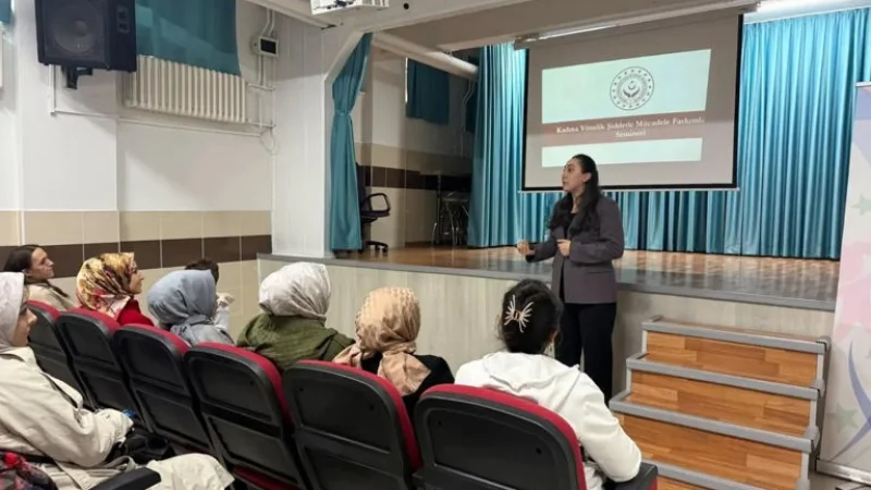 Konya'da Velilere Yönelik Kadına Yönelik Şiddetle Mücadele Semineri