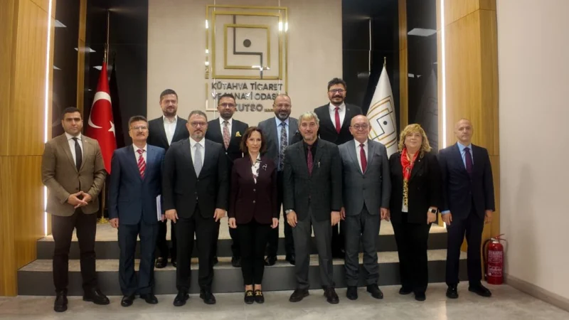 Kütahya'da Mesleki Eğitim İçin Stratejik İş Birliği Adımı