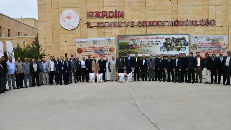 Mardin'de Üreticilere 146 Ton Sertifikalı Tohum Desteği