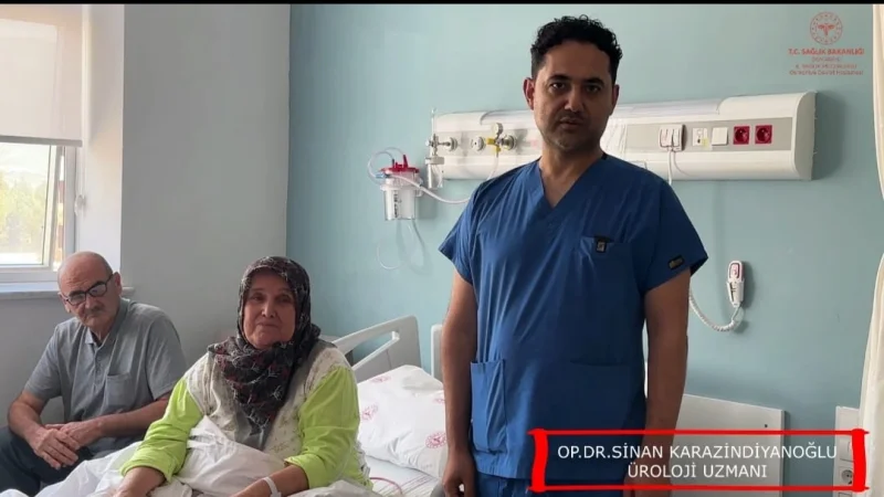 Osmaniye Devlet Hastanesi'nde Bir İlk: Kapalı Yöntemle Böbrek Tümörü Ameliyatı