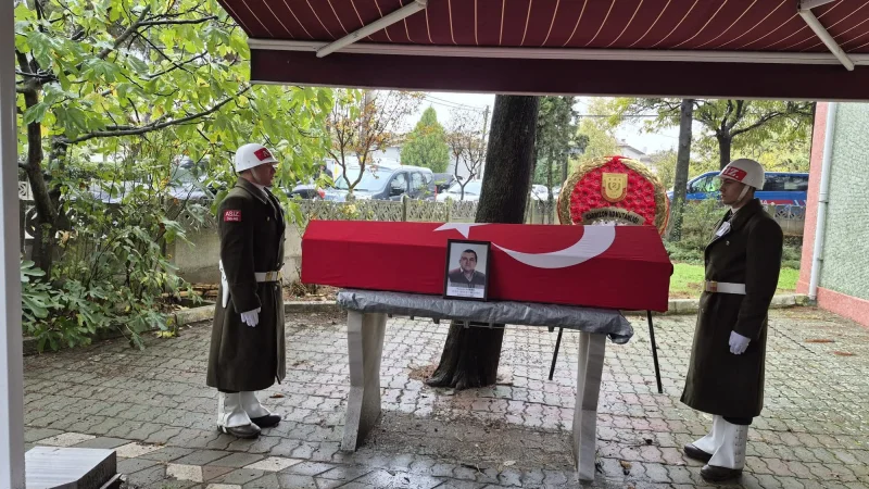 Tekirdağ Muratlı'da Kıbrıs Gazisi Kasım Haraç Son Yolculuğuna Uğurlandı