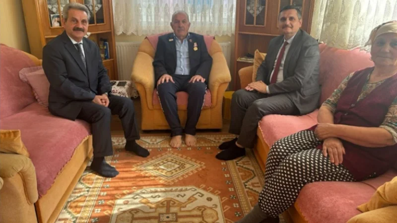 Trabzon'da Gazilere Vefa Ziyareti