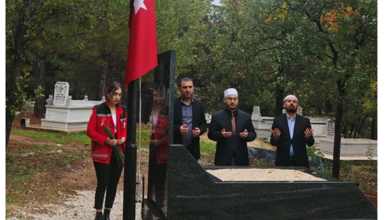 Tunceli'de 29 Ekim Cumhuriyet Bayramı'nda Şehitlik Ziyareti