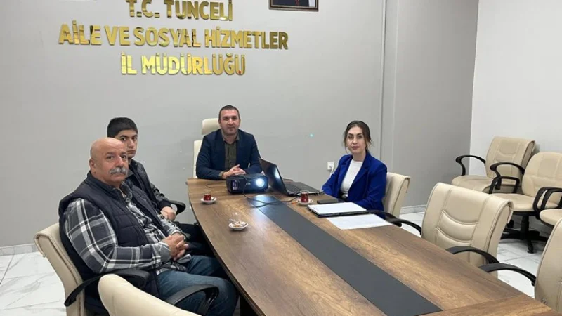 Tunceli'de Şehit Yakınları ve Gazilere Yönelik Oryantasyon Eğitimi