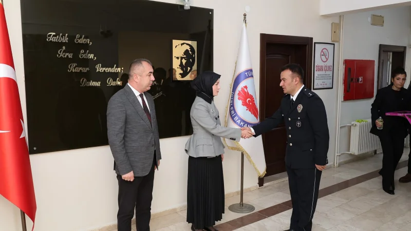Asarcık'ta 29 Ekim Cumhuriyet Bayramı Tebrikat Töreni Düzenlendi