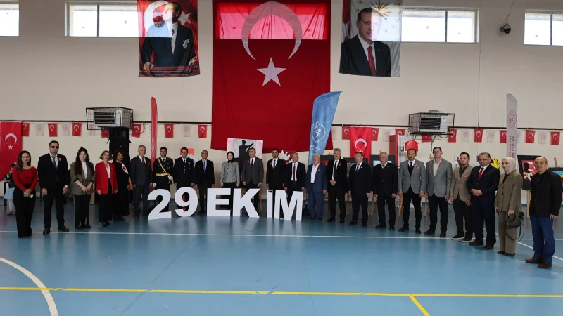 Asarcık'ta Cumhuriyet Bayramı'nın 103. Yıl Dönümü Coşkuyla Kutlandı