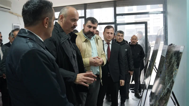 Batman'da Kuzey Şehir Bulvarı Çalışmaları Incelendi