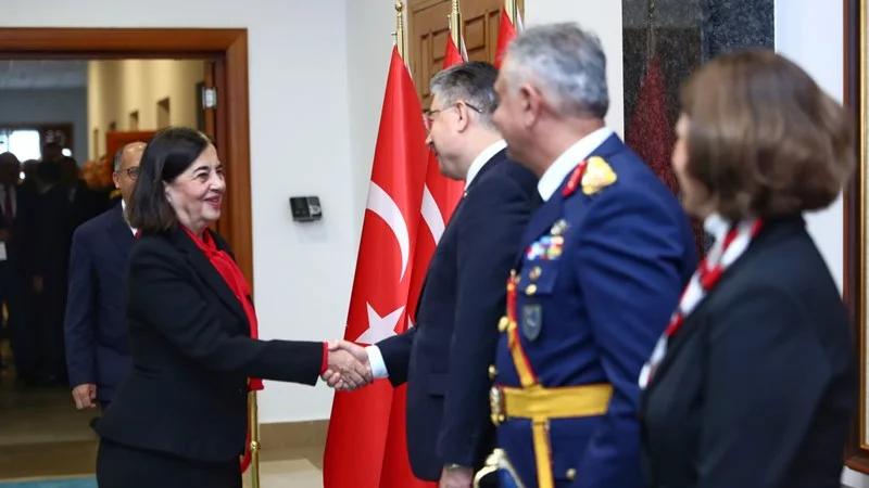 Eskişehir'de 29 Ekim Cumhuriyet Bayramı Tebrikat Töreni Düzenlendi