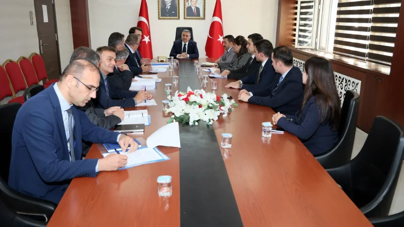 Gümüşhane'de Sosyal Yardımlaşma ve Dayanışma Toplantısı Düzenlendi