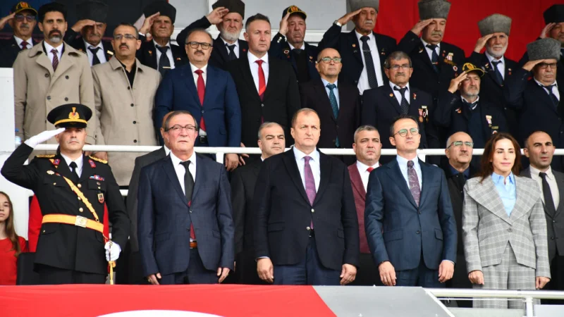 İznik'te Cumhuriyet Bayramı Coşkusu Kutlandı