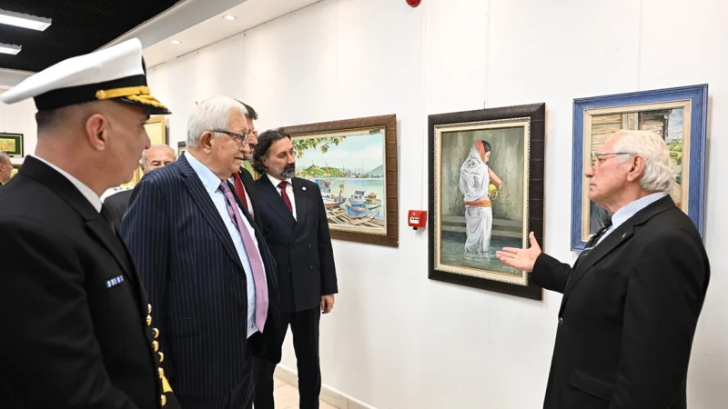 Karadeniz Ereğli'de Cumhuriyet'in 103. Yılına Özel Üç Sanat Sergisi Açıldı