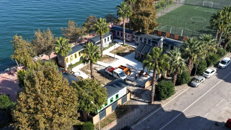 Karamürsel Lokomotif Çocuk Köyü'nde Çalışmalar Sürüyor