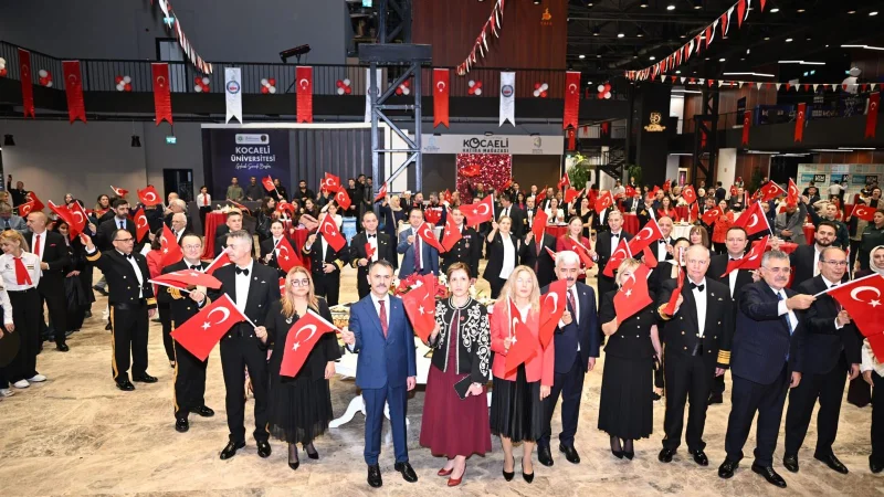 Kocaeli'de 29 Ekim Cumhuriyet Bayramı Kabul Töreni Düzenlendi