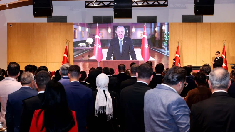Konya'da 29 Ekim Cumhuriyet Bayramı Coşkusu: Kabul Töreni Düzenlendi