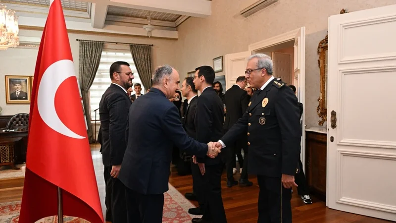 Manisa Emniyet Teşkilatı 29 Ekim Cumhuriyet Bayramı Törenlerine Katıldı