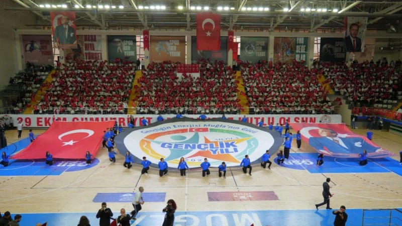 Muğla'da 29 Ekim Cumhuriyet Bayramı Coşkusu