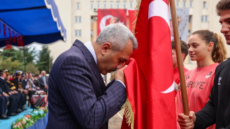 Rize'de 29 Ekim Cumhuriyet Bayramı Coşkusu