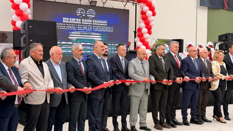 Şebinkarahisar Belediyesi, Bulancak Kadir Karabaş Uygulamalı Bilimler Yüksekokulu Açılışına Katıldı