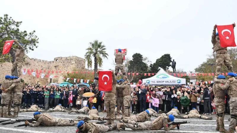 Sinop'ta 29 Ekim Cumhuriyet Bayramı Coşkusu