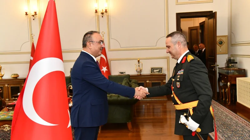 Tekirdağ'da 29 Ekim Cumhuriyet Bayramı Tebrikat Töreni Düzenlendi