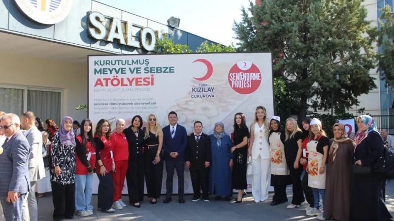 Adana'da Yerel Üretimi Destekleyecek Kurutulmuş Meyve ve Sebze Atölyesi Açıldı