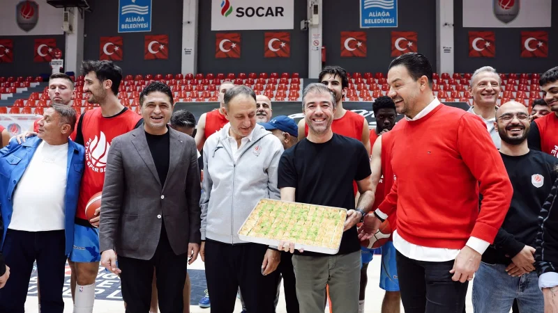 Aliağa Belediyesi'nden Petkim Spor'a Kritik Maç Öncesi Moral Ziyareti
