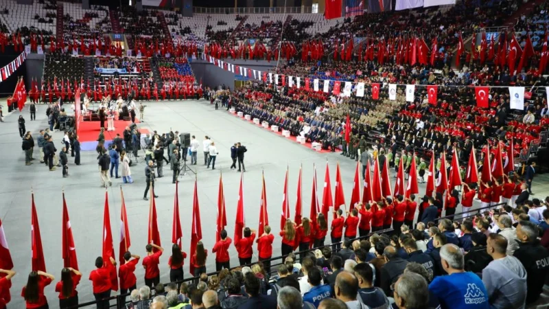 Antalya'da 29 Ekim Cumhuriyet Bayramı Coşkusu