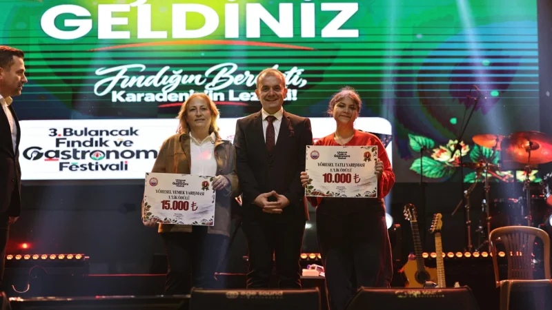 Bulancak Fındık ve Gastronomi Festivali’nde Ödüller Sahiplerini Buldu