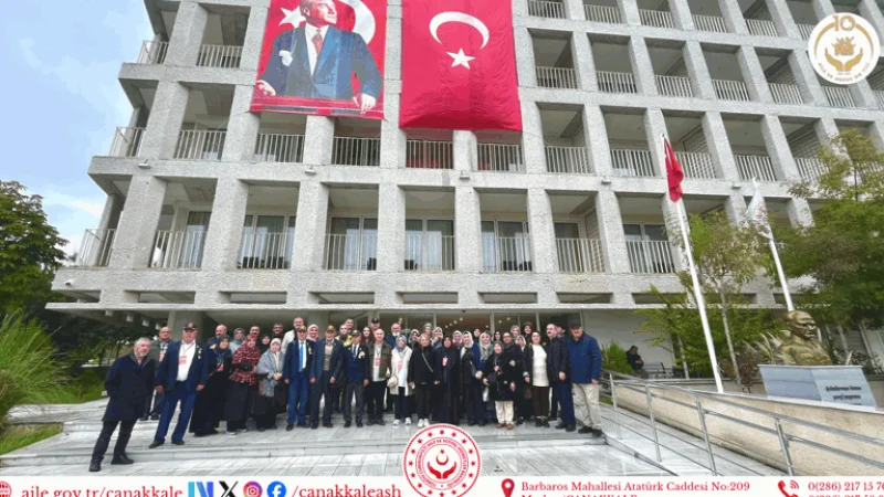 Çanakkale'de Şehit Yakınları ve Gaziler İçin Anlamlı Buluşma